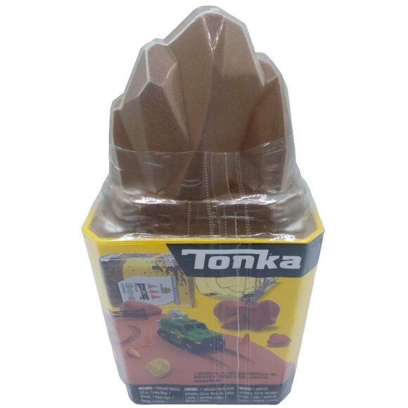 Tonka Green Metal Movers Mud Rescue Play Set Vehicle Hasbro Toy - Picture 3 of 8